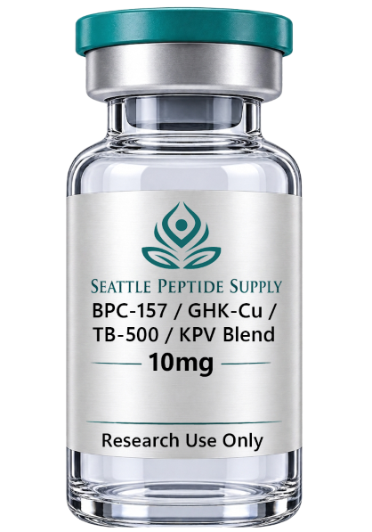 BPC-157 / GHK-Cu / TB-500 / KPV Blend